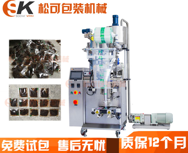  珍珠糖漿液體顆粒定量包裝機